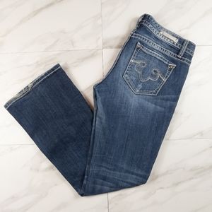 Rerock For Express Boot Cut Jeans 4S Embroidered